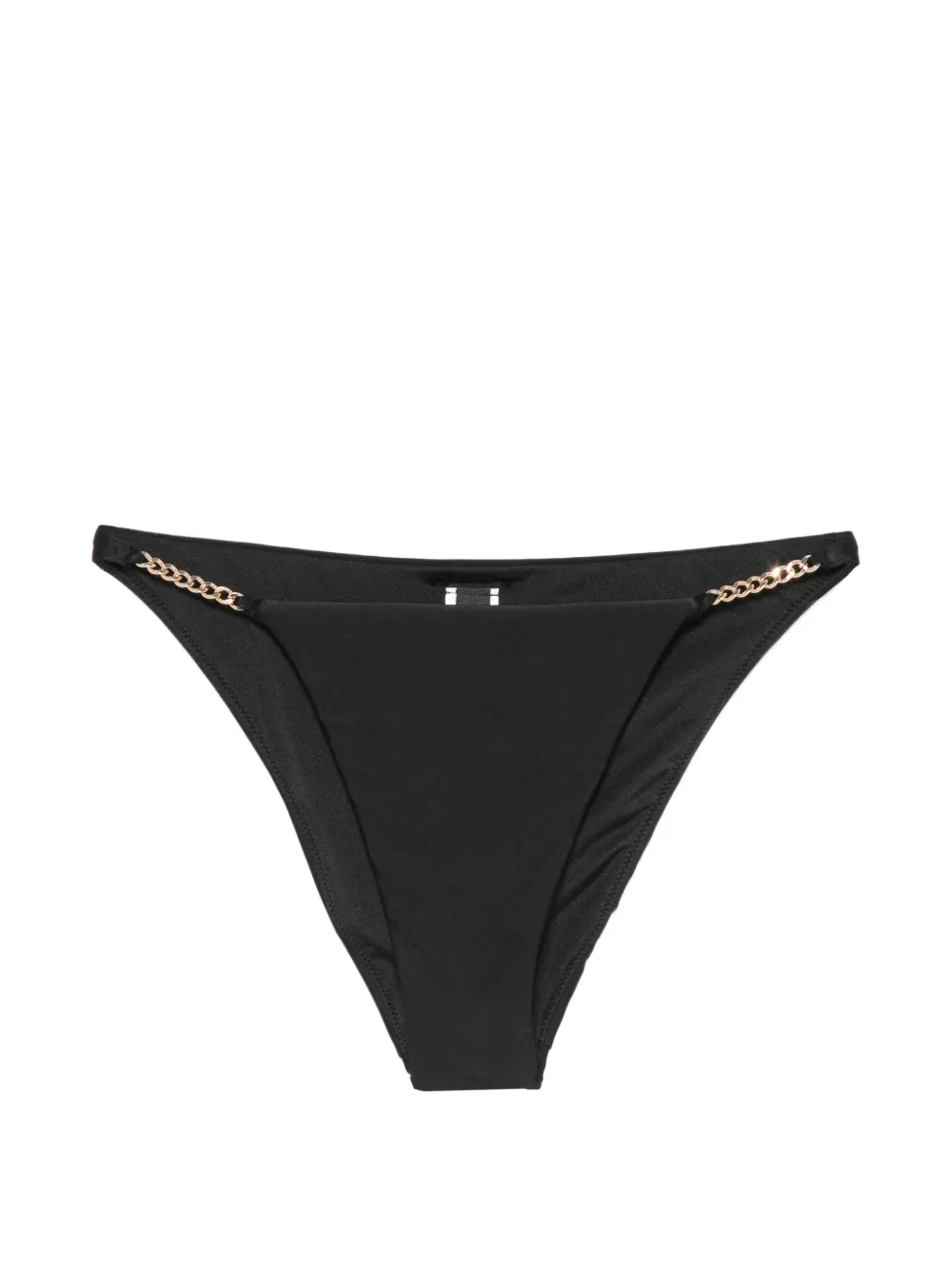 Karl Lagerfeld Slip bikini con catena - Nero