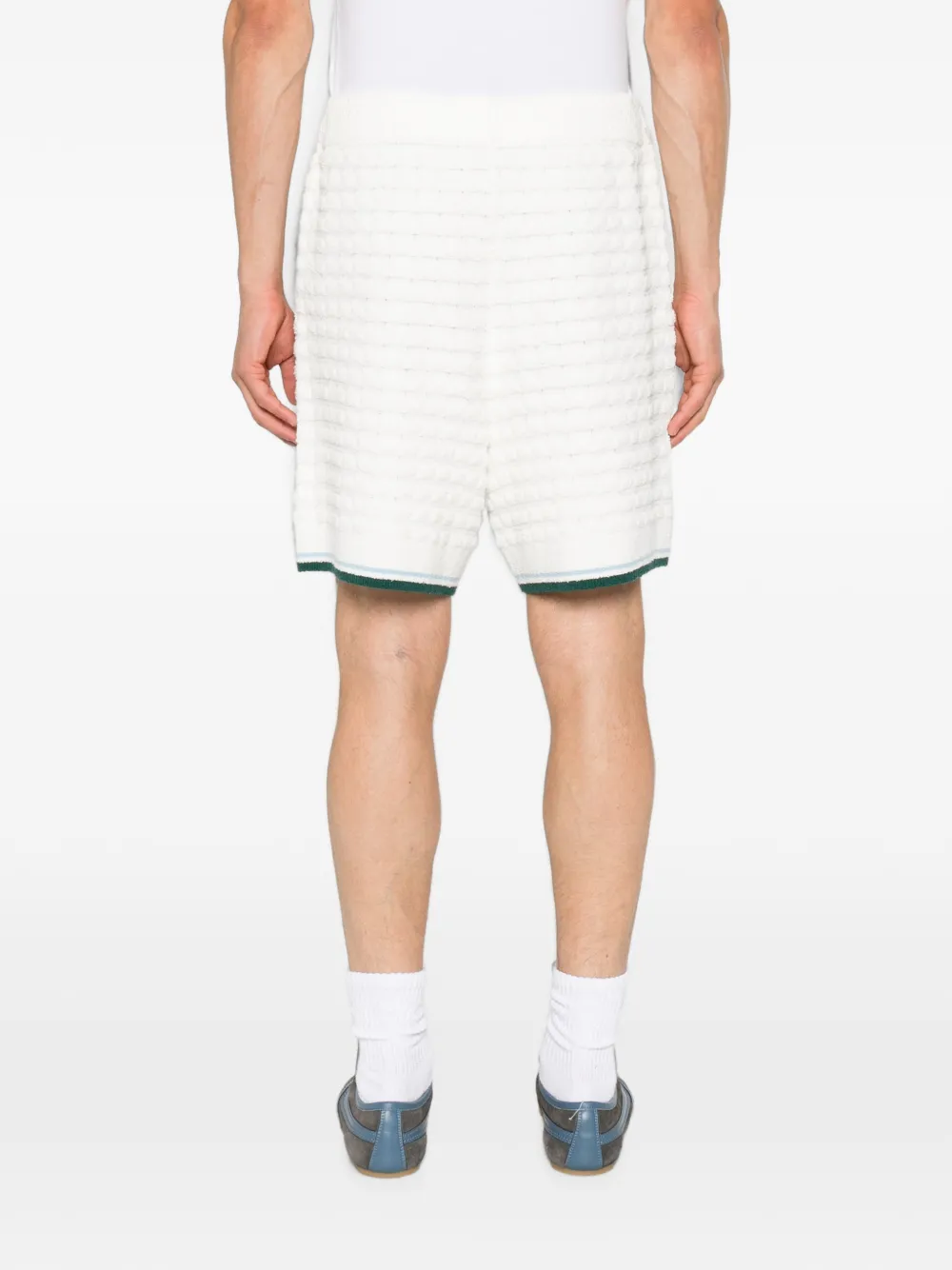 Casablanca Badstof shorts met trekkoord Beige