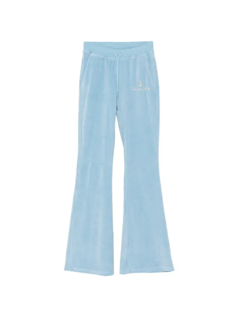 Sporty & Rich x Juicy Couture rhinestone-embellished track pants