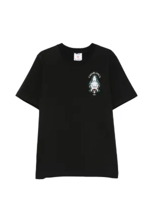 Casablanca logo-print T-shirt