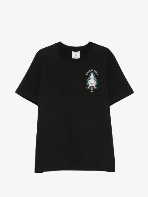 Casablanca logo-print T-shirt