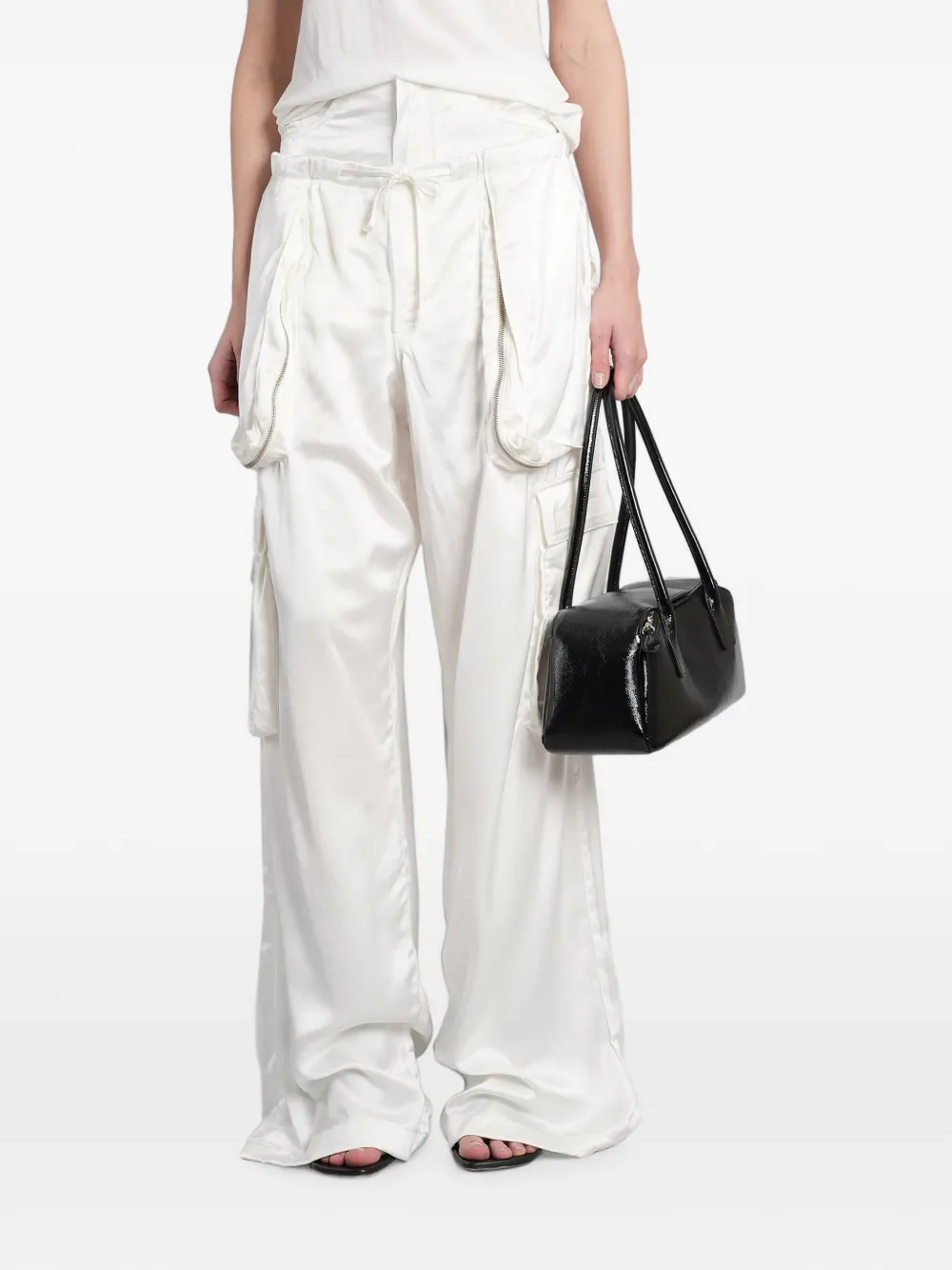 B1ARCHIVE drawstring-waist cargo pants