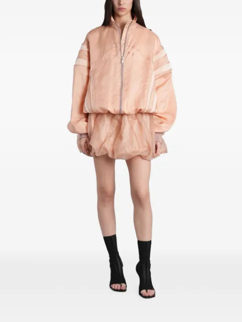 B1ARCHIVE zip-up bubble-skirt dress