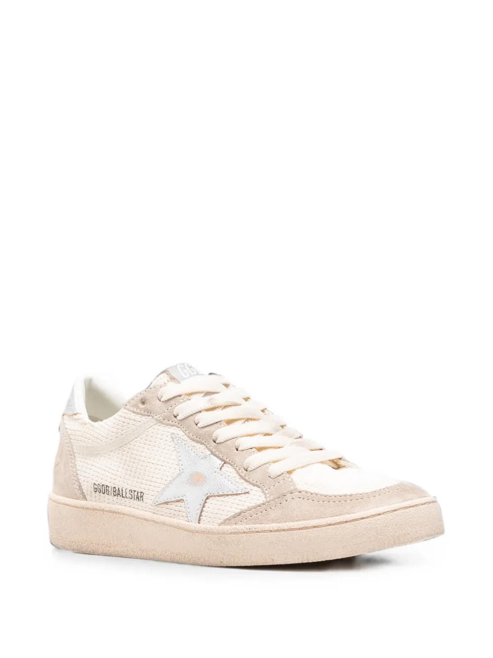Golden Goose Ball Star-patch sneakers Beige