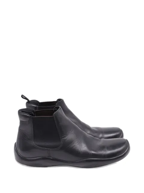 Prada Pre-Owned Pull-Tab ankle boots