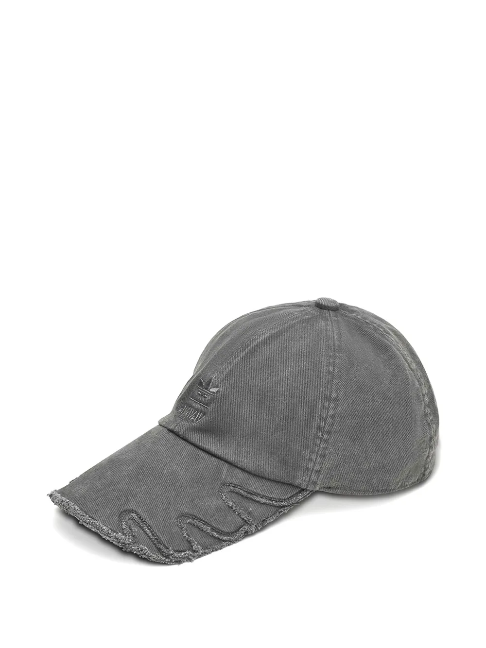 adidas x Avavav Slashed distressed-effect cap - Nero