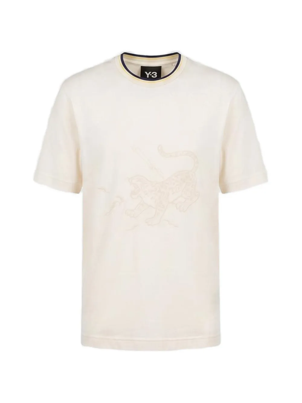 adidas WB Y-3 graphic-print T-shirt - Toni neutri