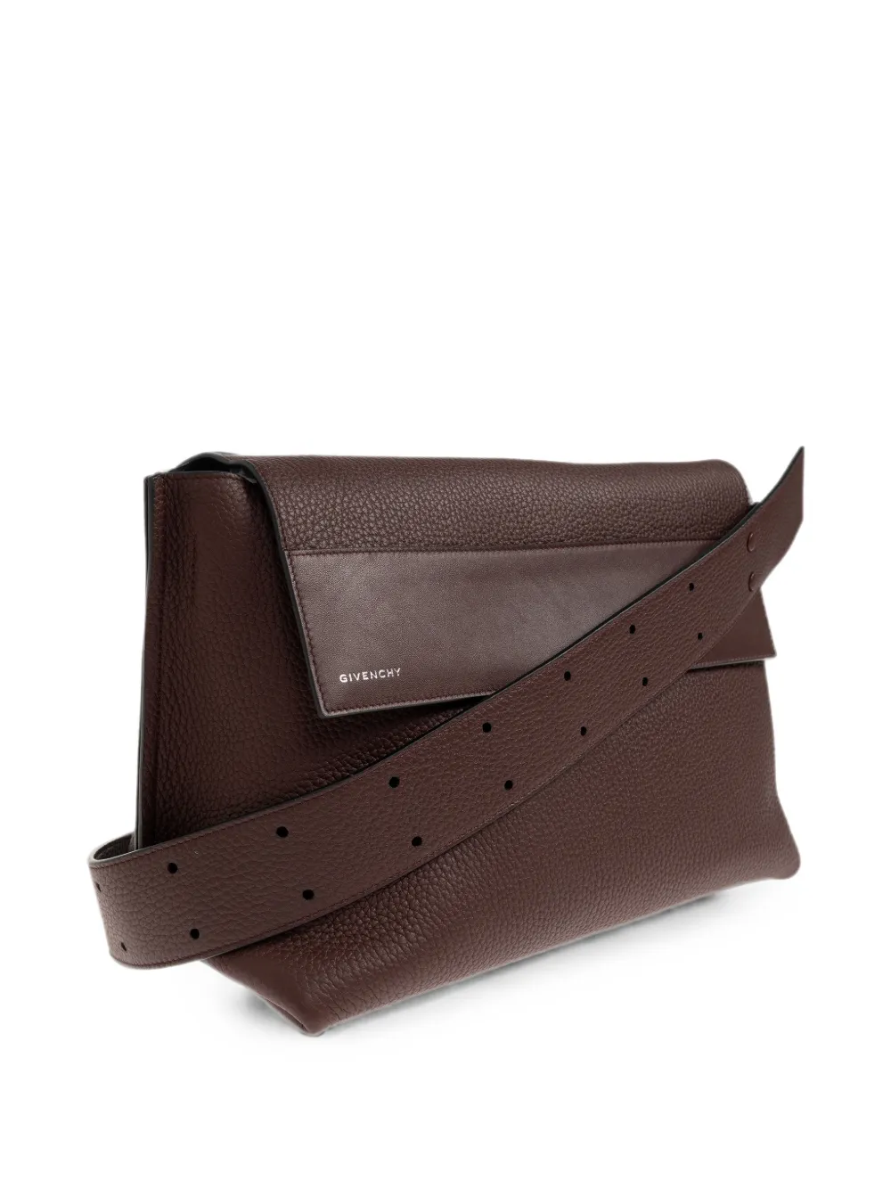 Givenchy Medium schoudertas met logo-print Bruin