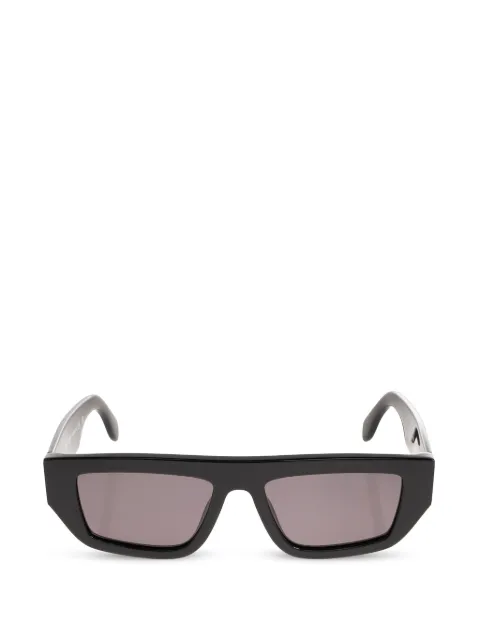 Palm Angels Eyewear logo-plaque rectangle-frame sunglasses