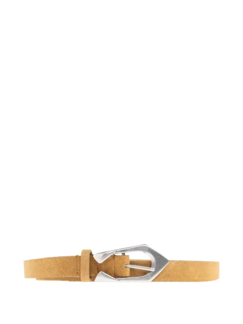 IRO suede-finish buckle-fastening belt
