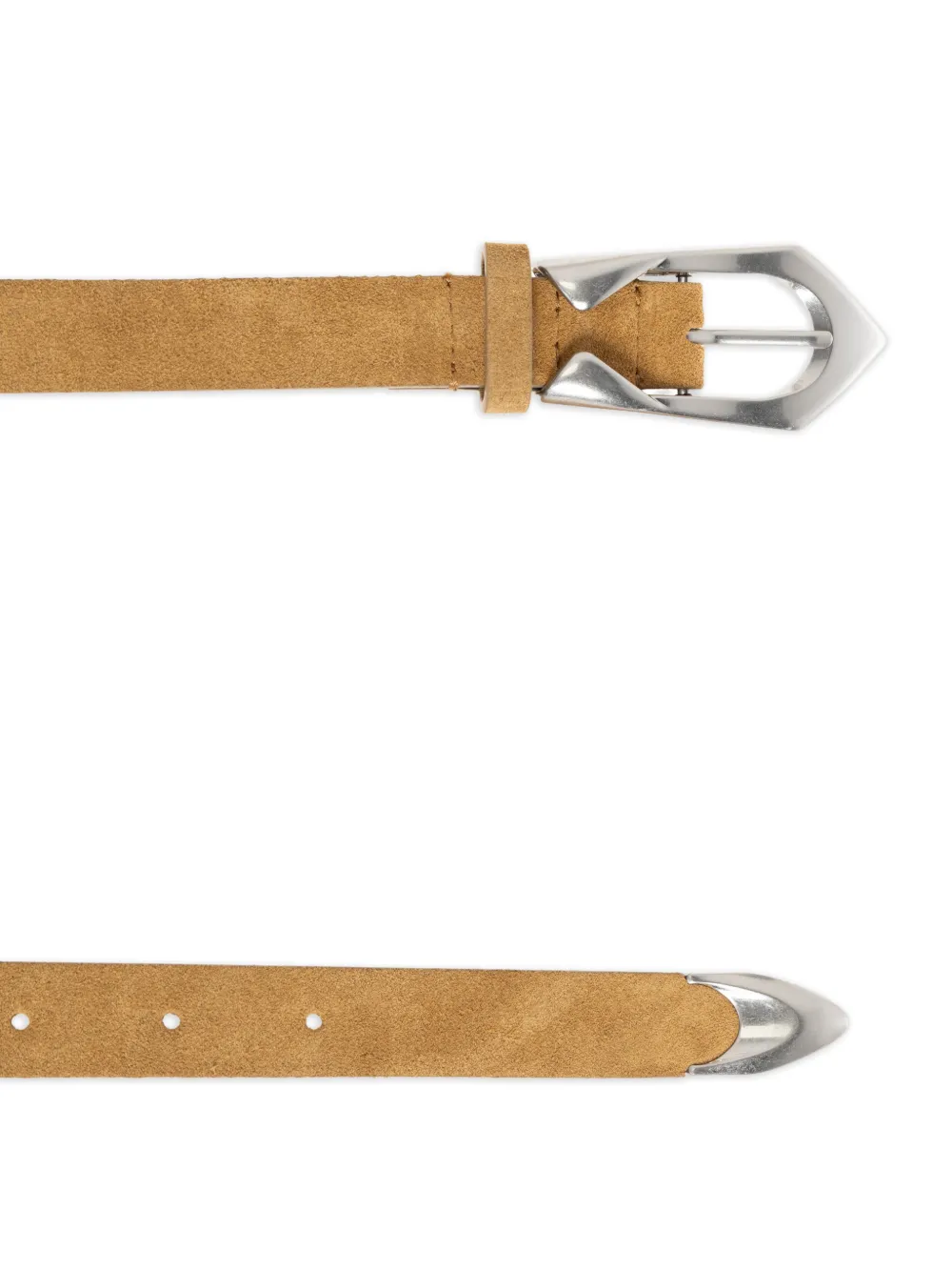 IRO Gespriem met suède afwerking Beige