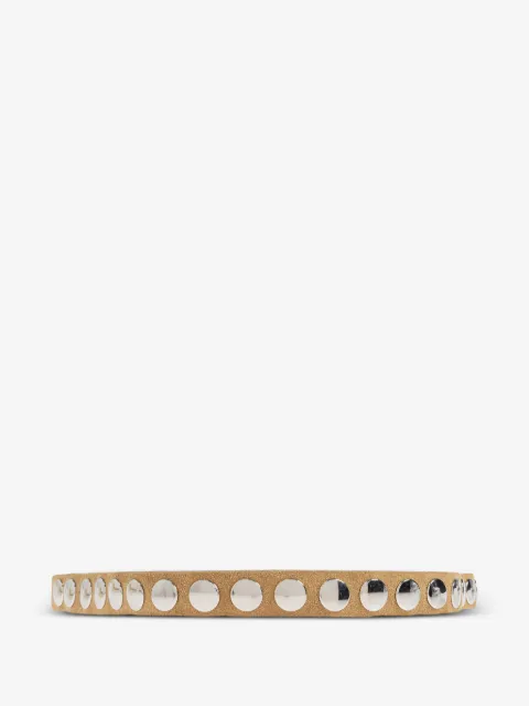 IRO stud-embellished suede belt