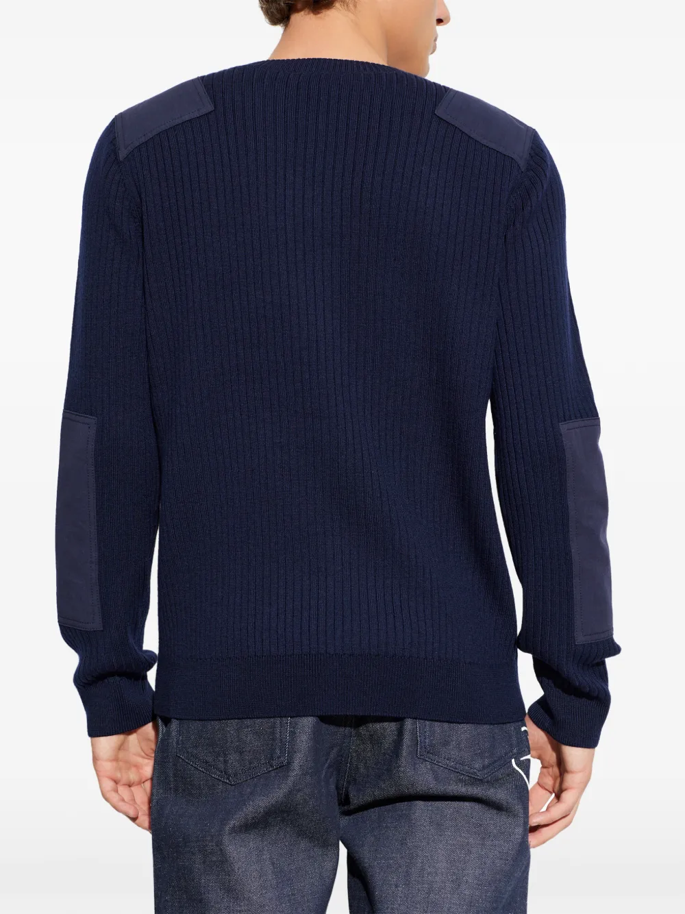 A.P.C. Mallarme trui met borstzak Blauw