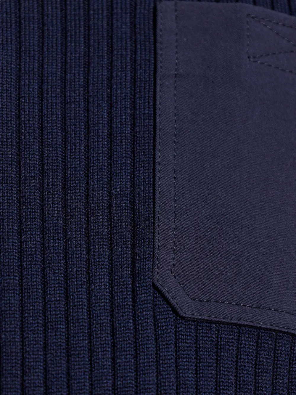 A.P.C. Mallarme trui met borstzak Blauw