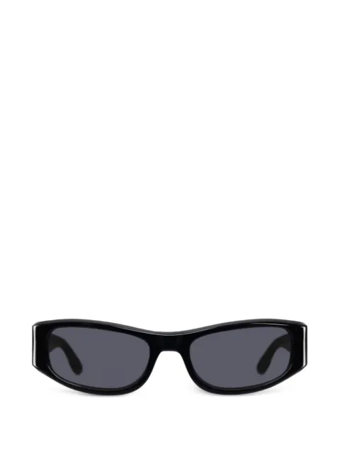 Thistles The Suede rectangle-frame sunglasses