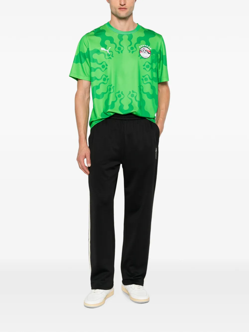 PUMA x EFA x Salehe Bembury T-shirt met grafische print Groen