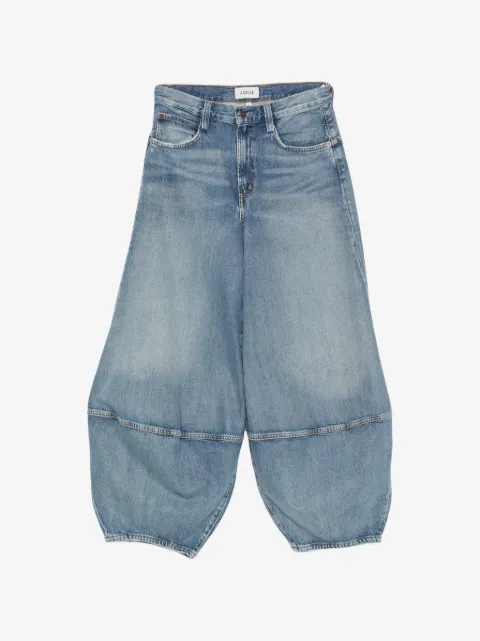AGOLDE seam-detail barrel-leg jeans