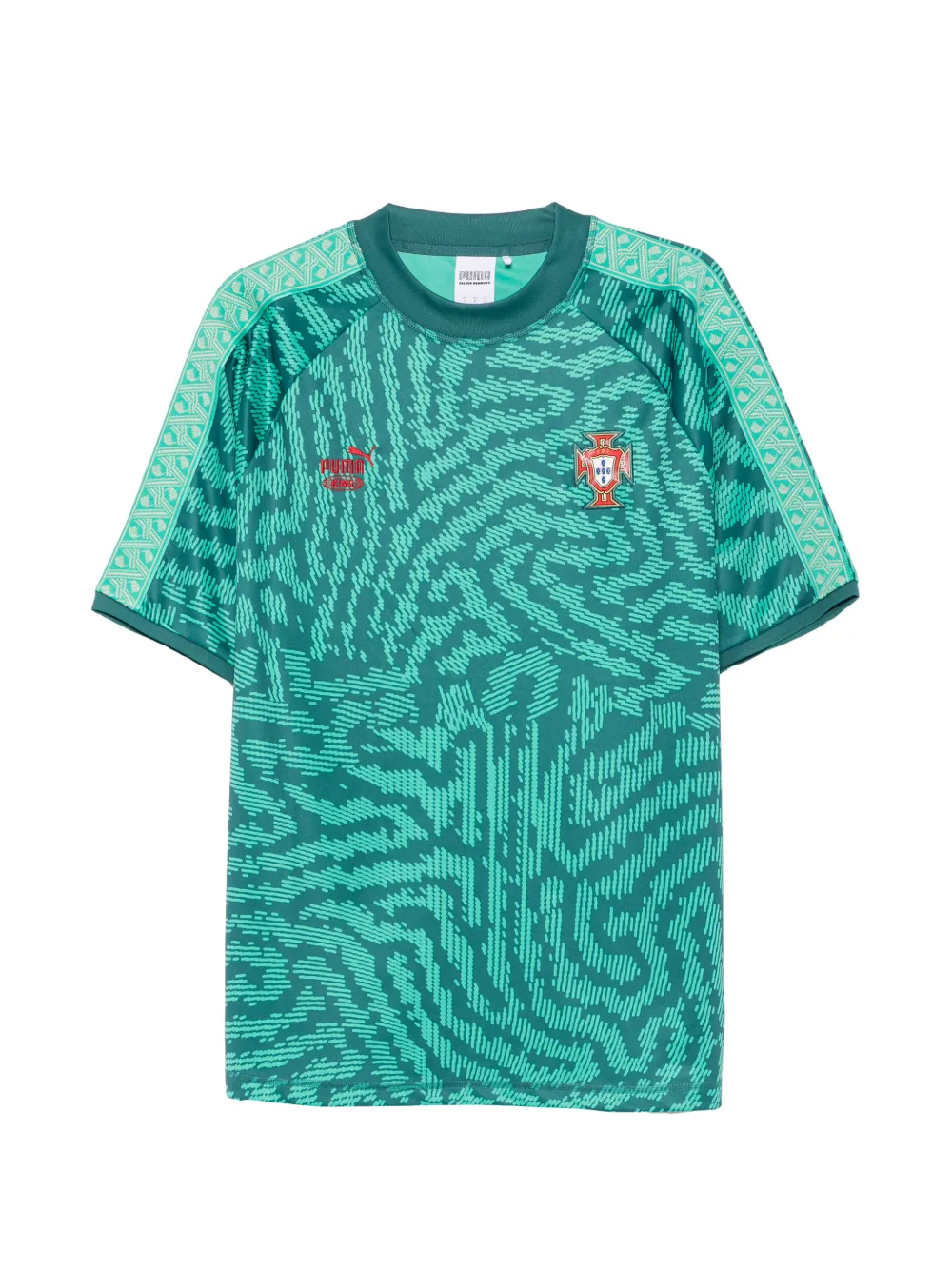 PUMA x FPF x SB King abstract-print T-shirt - Grün