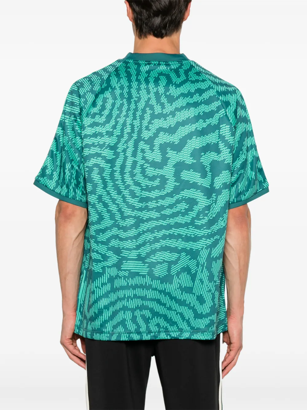 PUMA x FPF x SB King abstracte prints T-shirt Groen