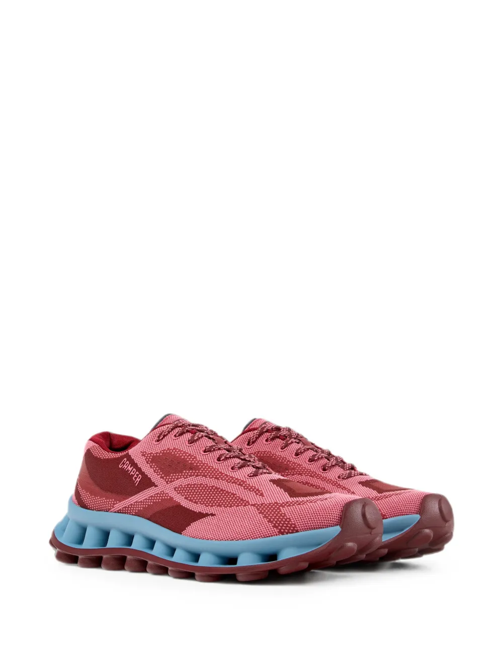 Camper Pelotissima Sunnei knit sneakers Roze