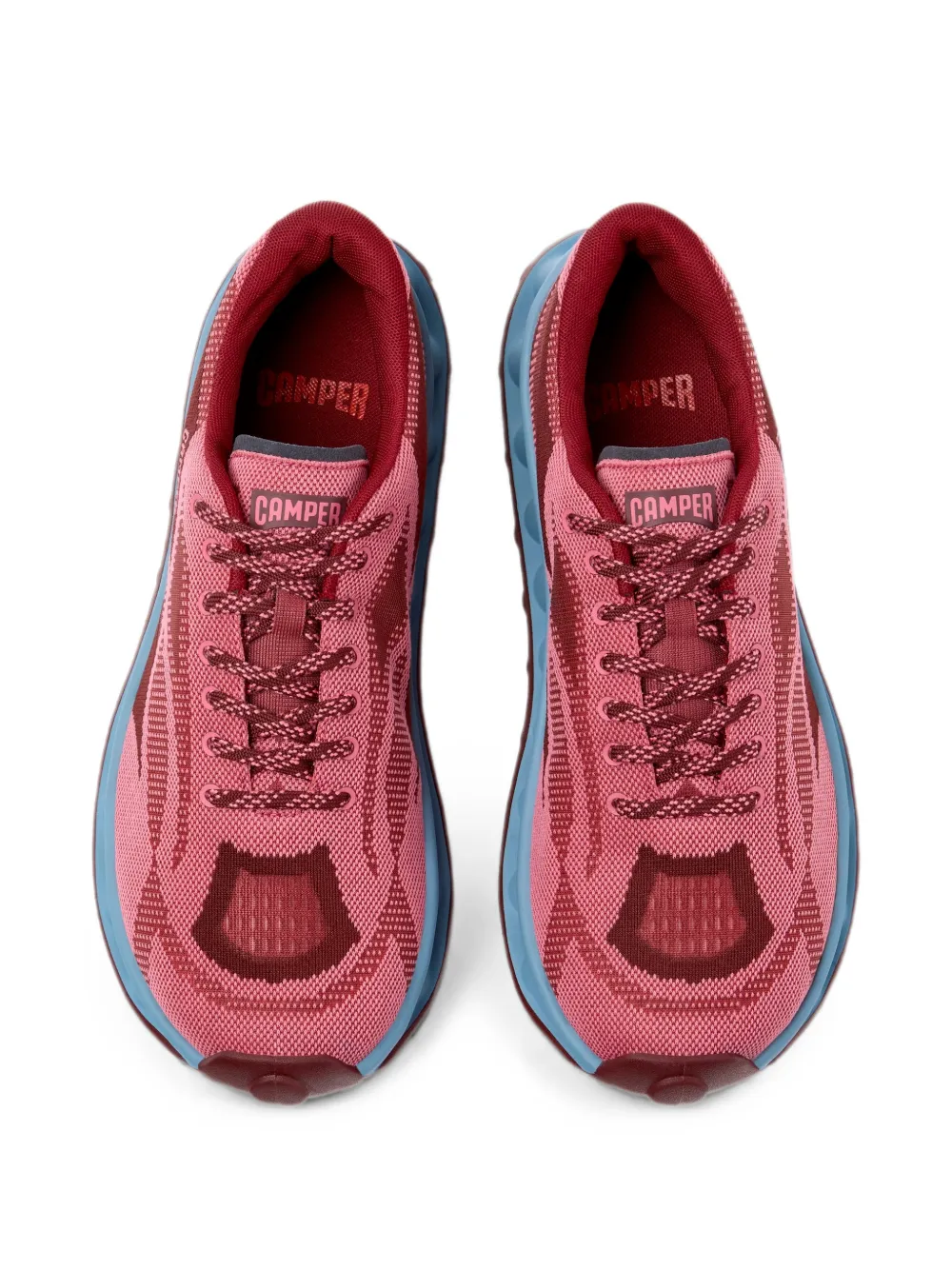 Camper Pelotissima Sunnei knit sneakers Roze
