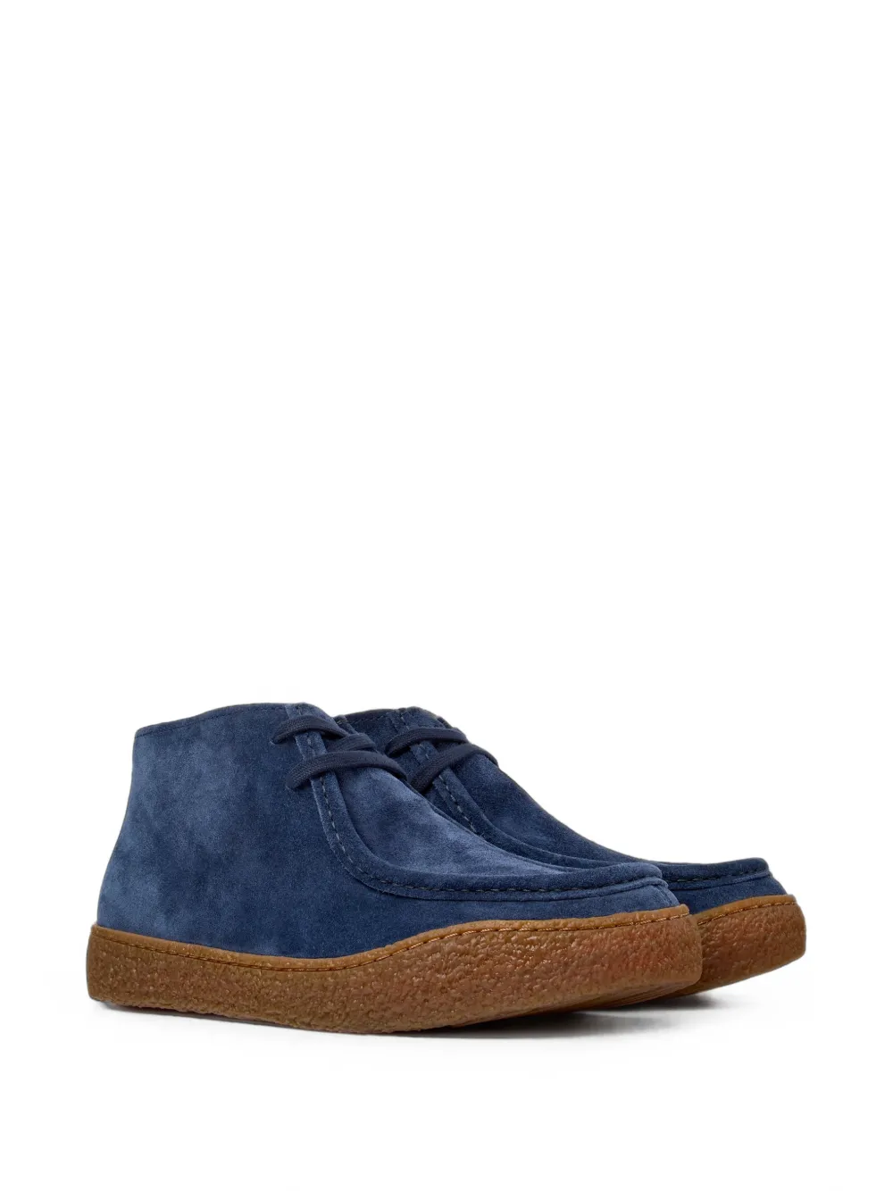 Camper Peu Terreno suede ankle boots Blauw