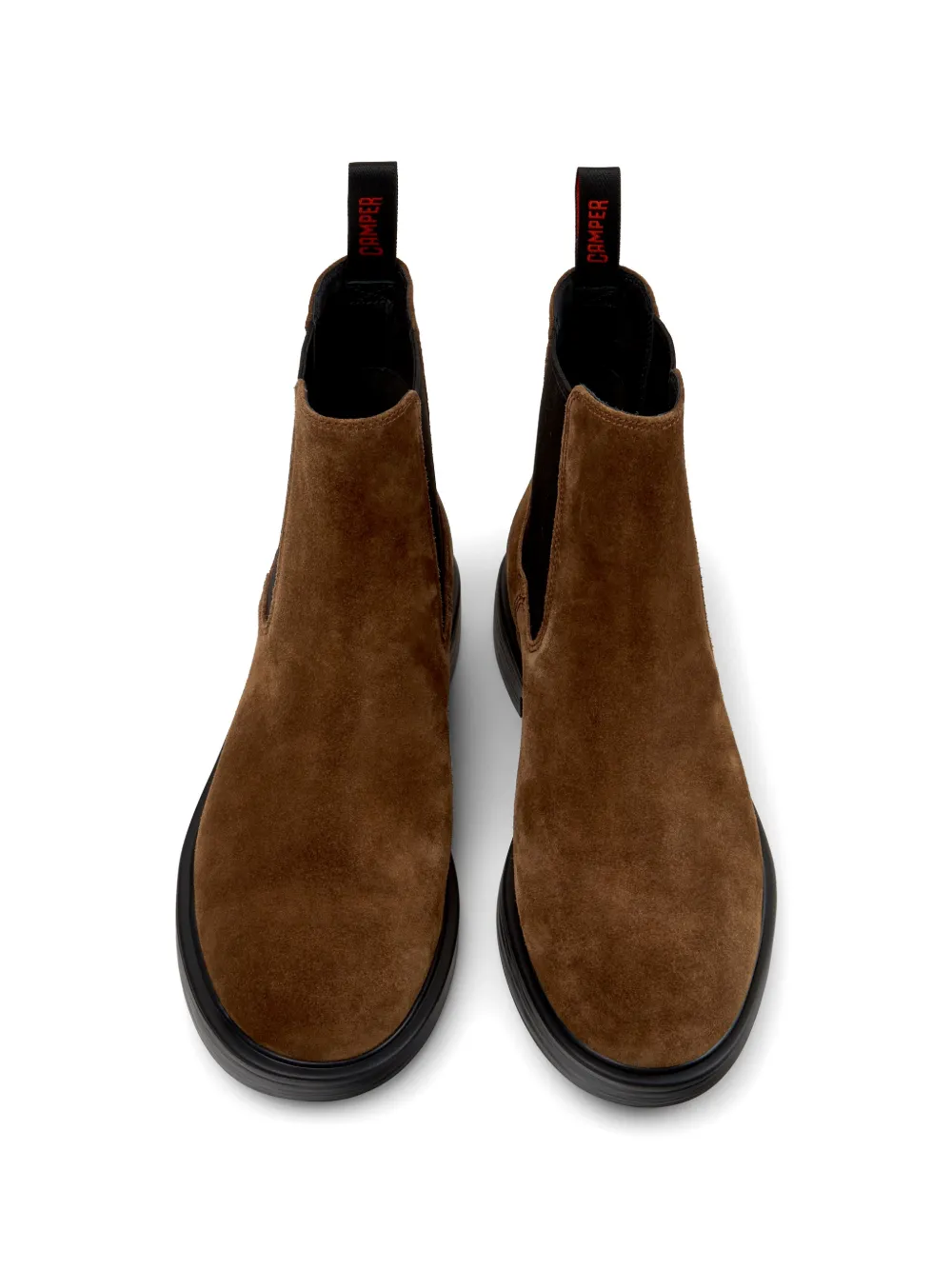Camper Dean suede chelsea boots Bruin