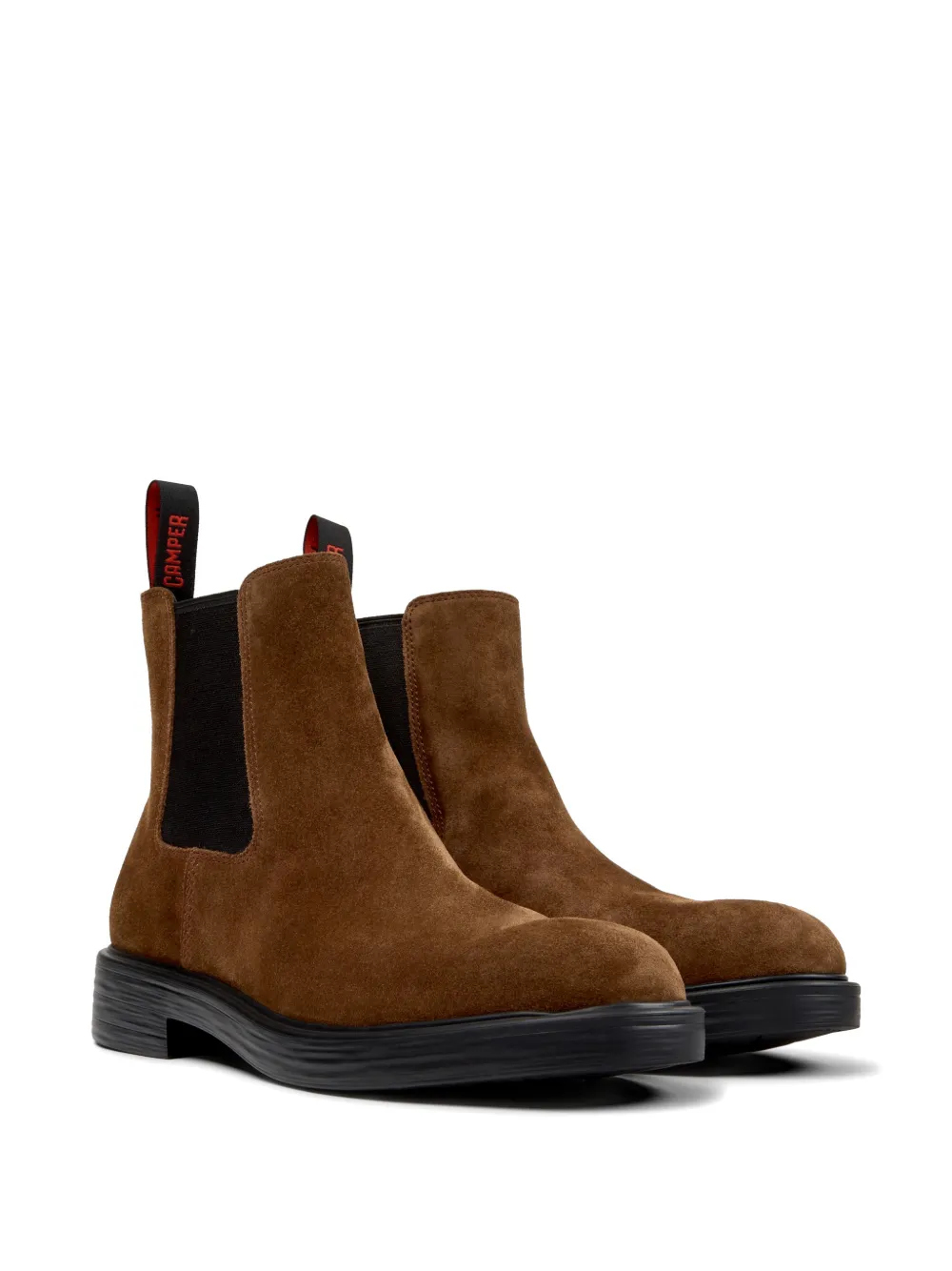 Camper Dean suede chelsea boots Bruin