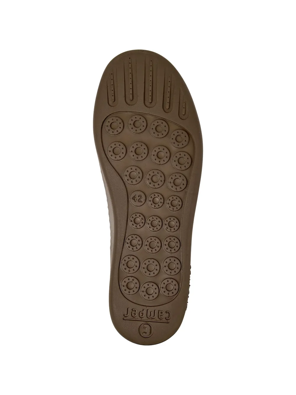 Camper Peu Touring leather lace-up shoes Bruin