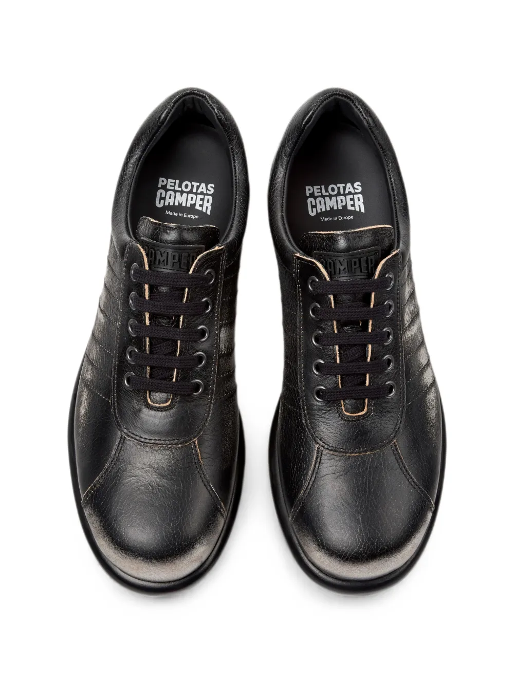 Camper Pelotas leren sneakers Zwart