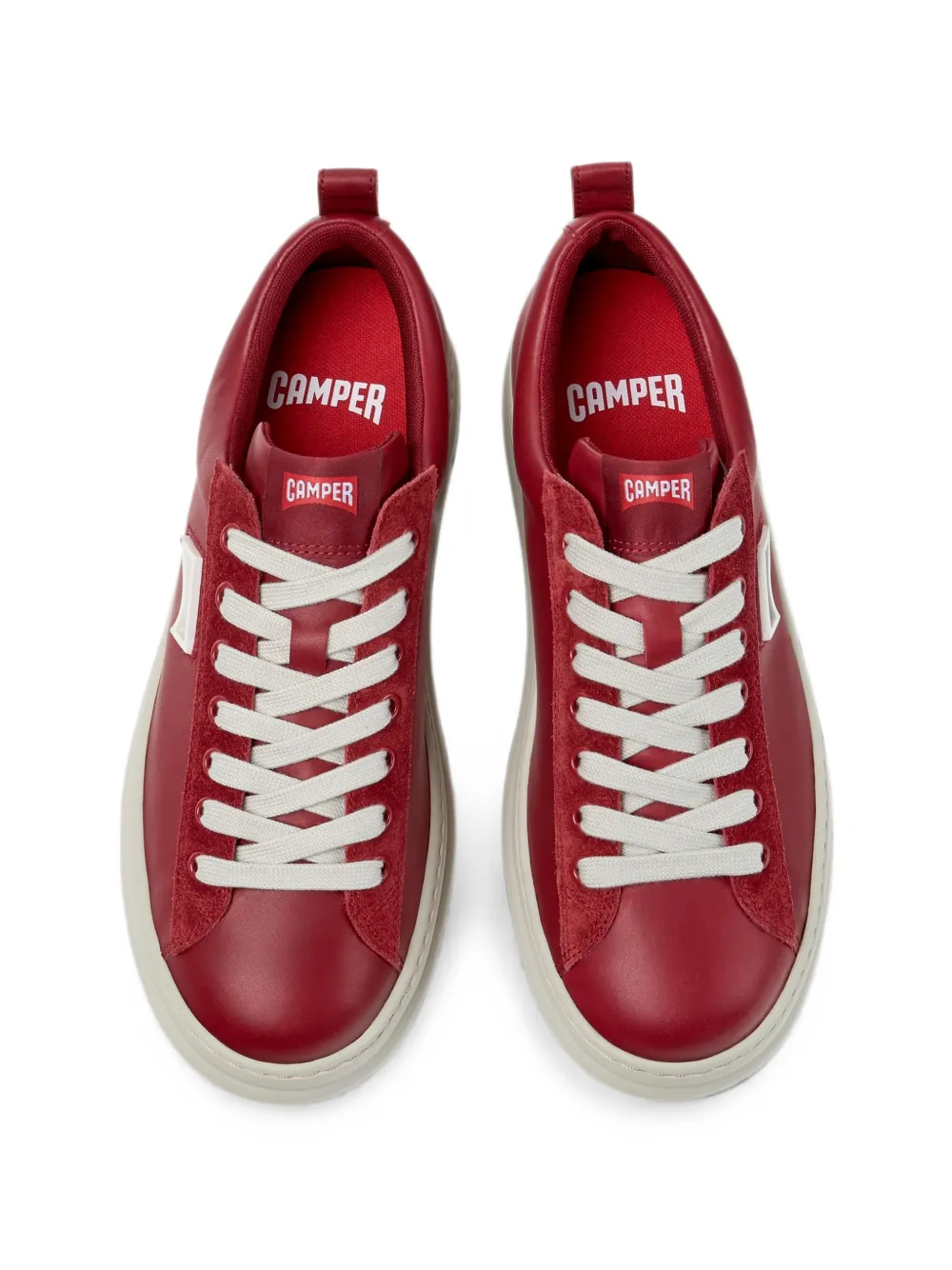 Camper Runner Four leather sneakers Rood