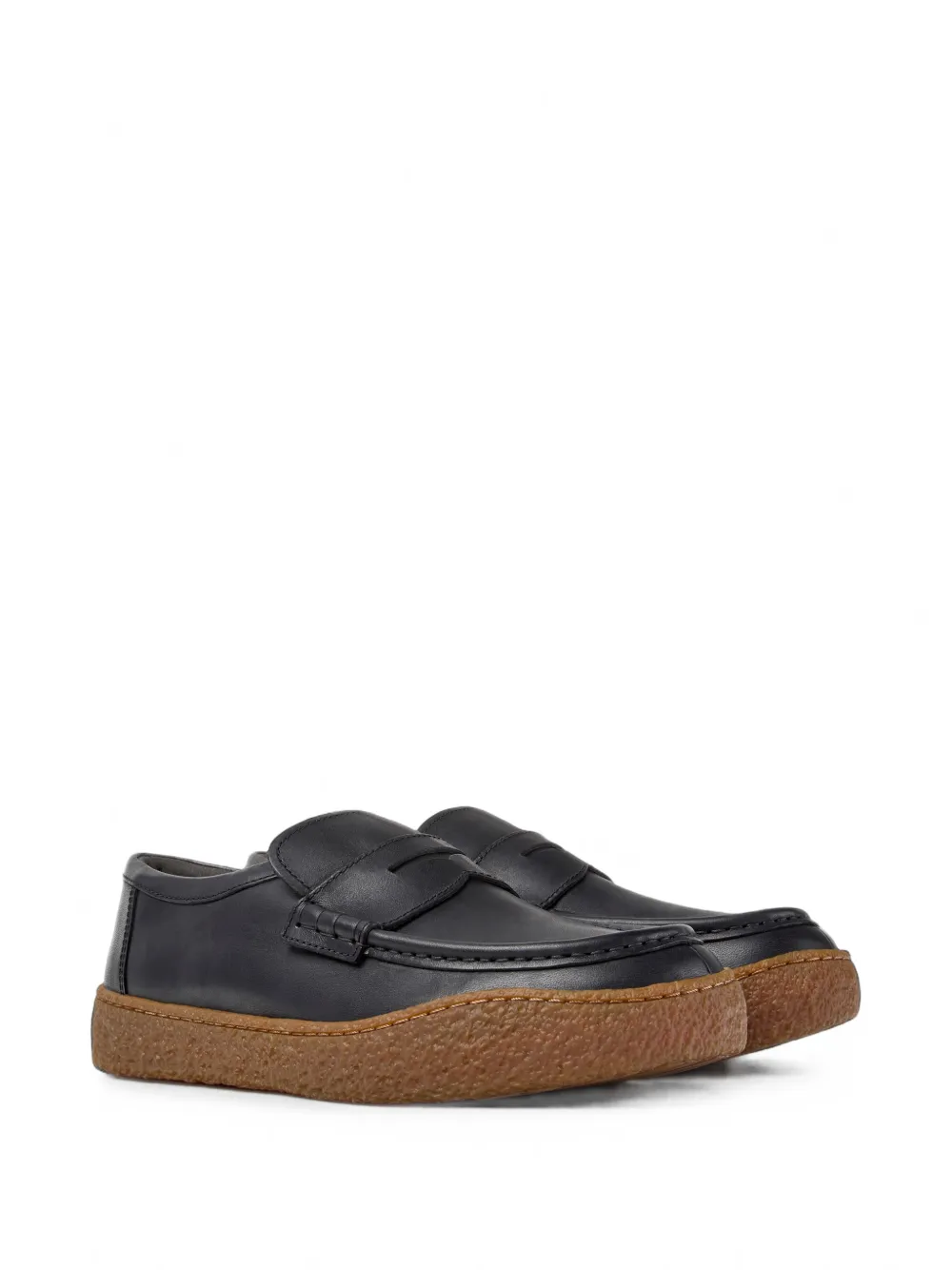 Camper Peu Terreno leather loafers Zwart