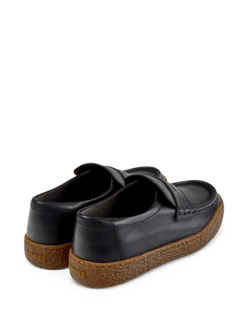 Camper Peu Terreno leather loafers Zwart