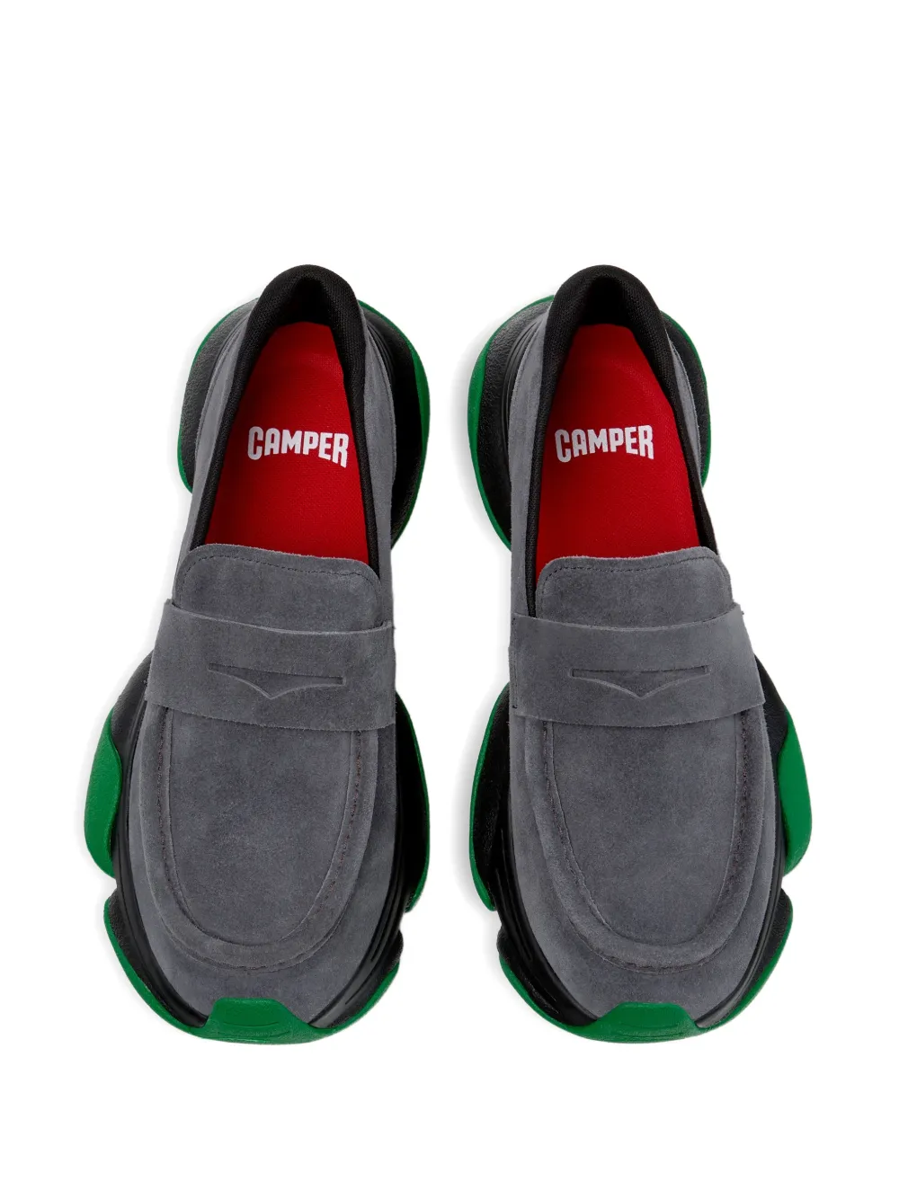 Camper Karst 2 suède loafers Grijs