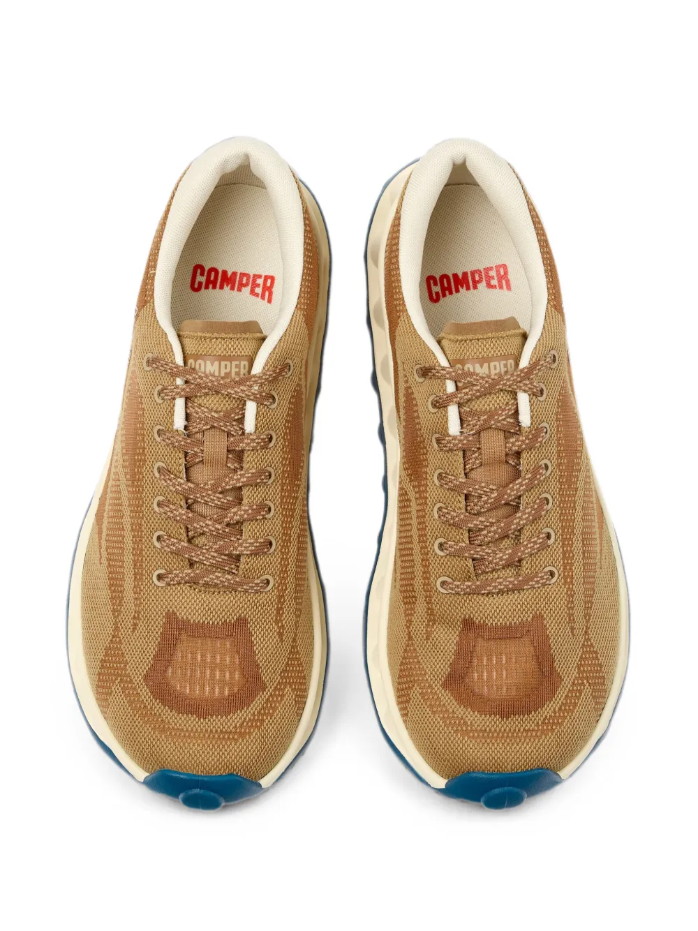 Camper x Sunnei Pelotissima mesh sneakers Bruin