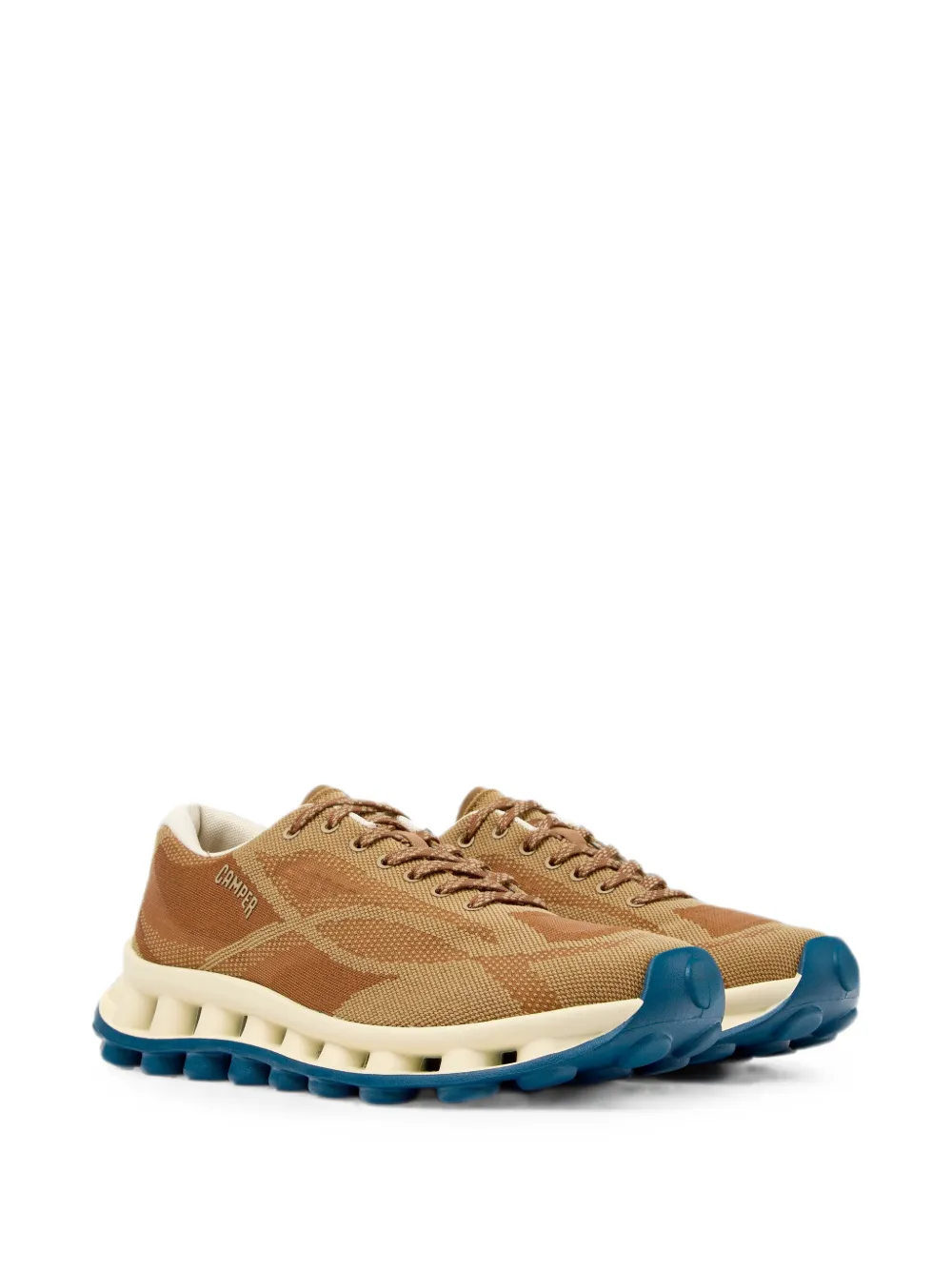 Camper x Sunnei Pelotissima mesh sneakers Bruin
