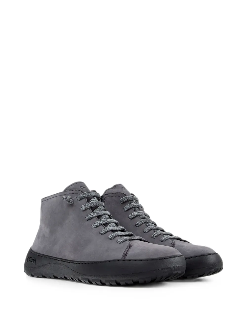Camper Peu Serra nubuck leather ankle boots Grijs