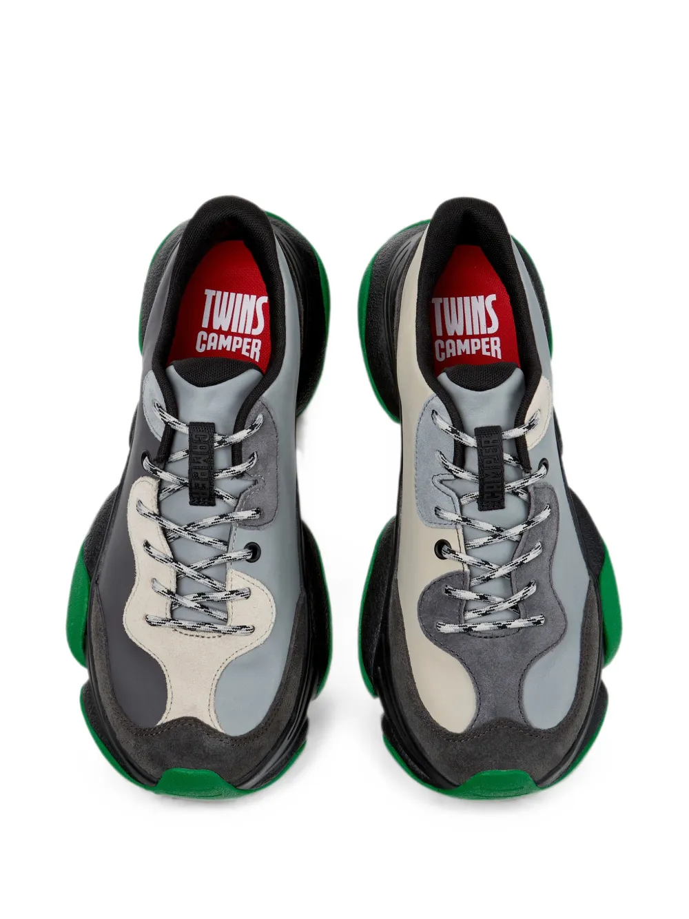 Camper Twins lace-up sneakers Grijs