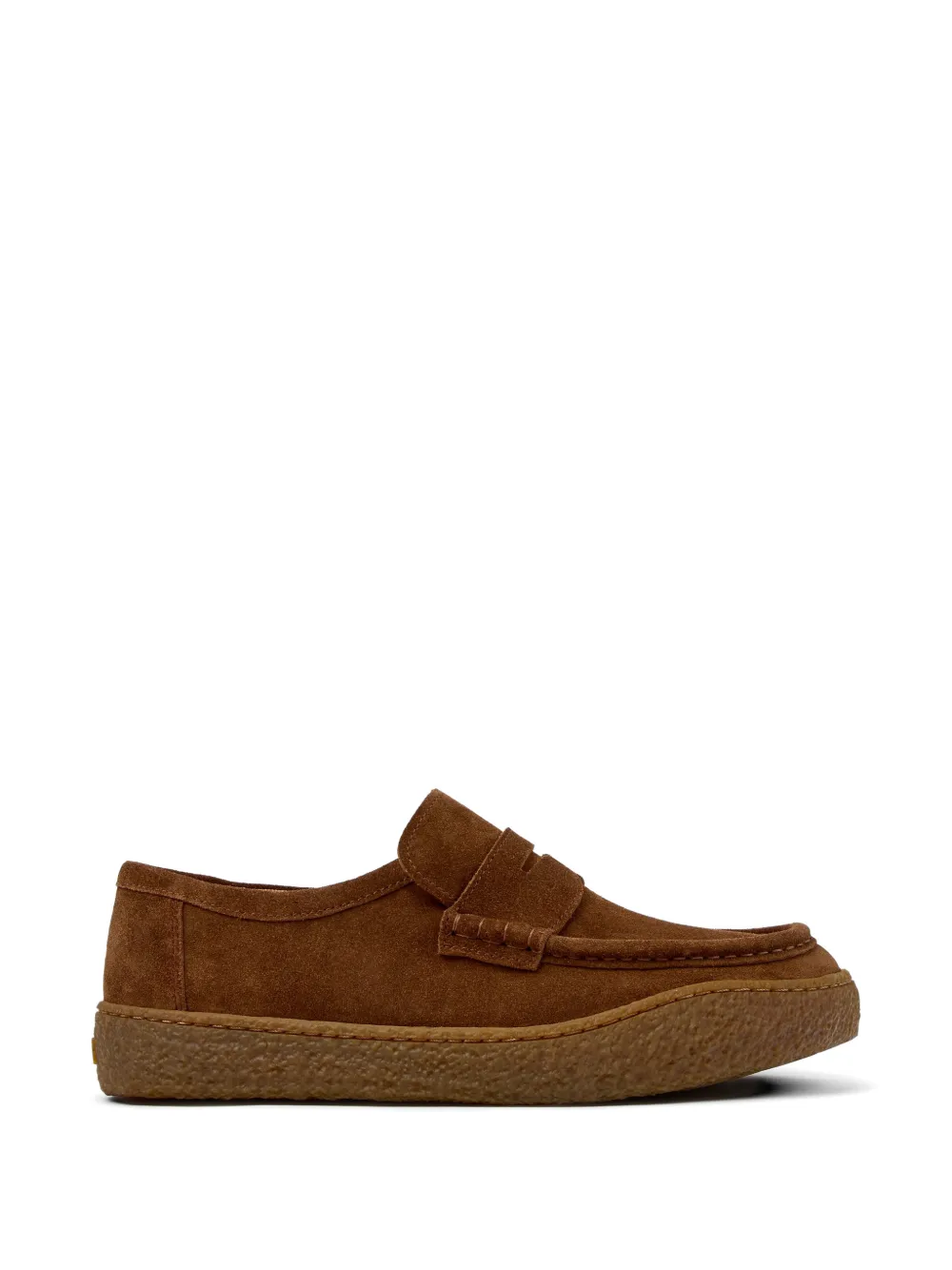 Camper Peu Terreno suede loafers Bruin