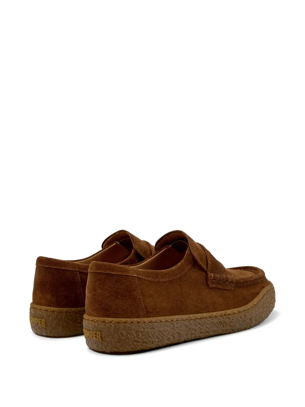 Camper Peu Terreno suede loafers Bruin