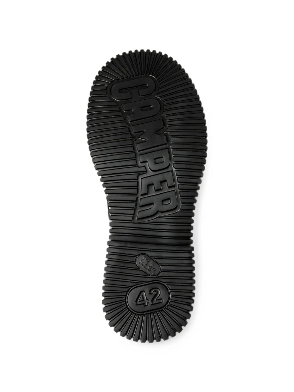 Camper Pix Berlin leather loafers Zwart
