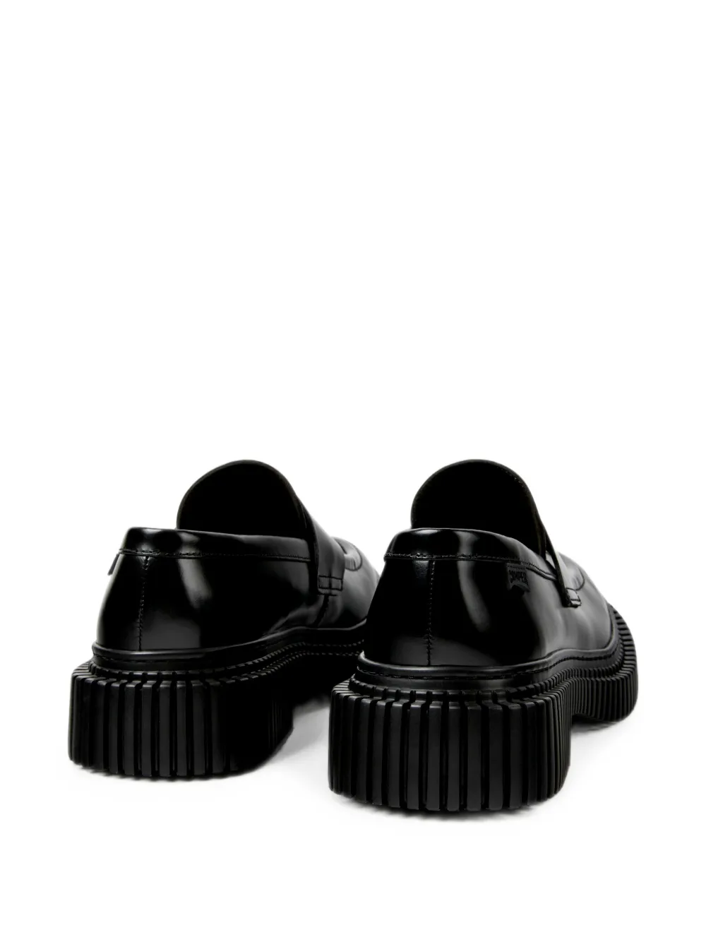 Camper Pix Berlin leather loafers Zwart