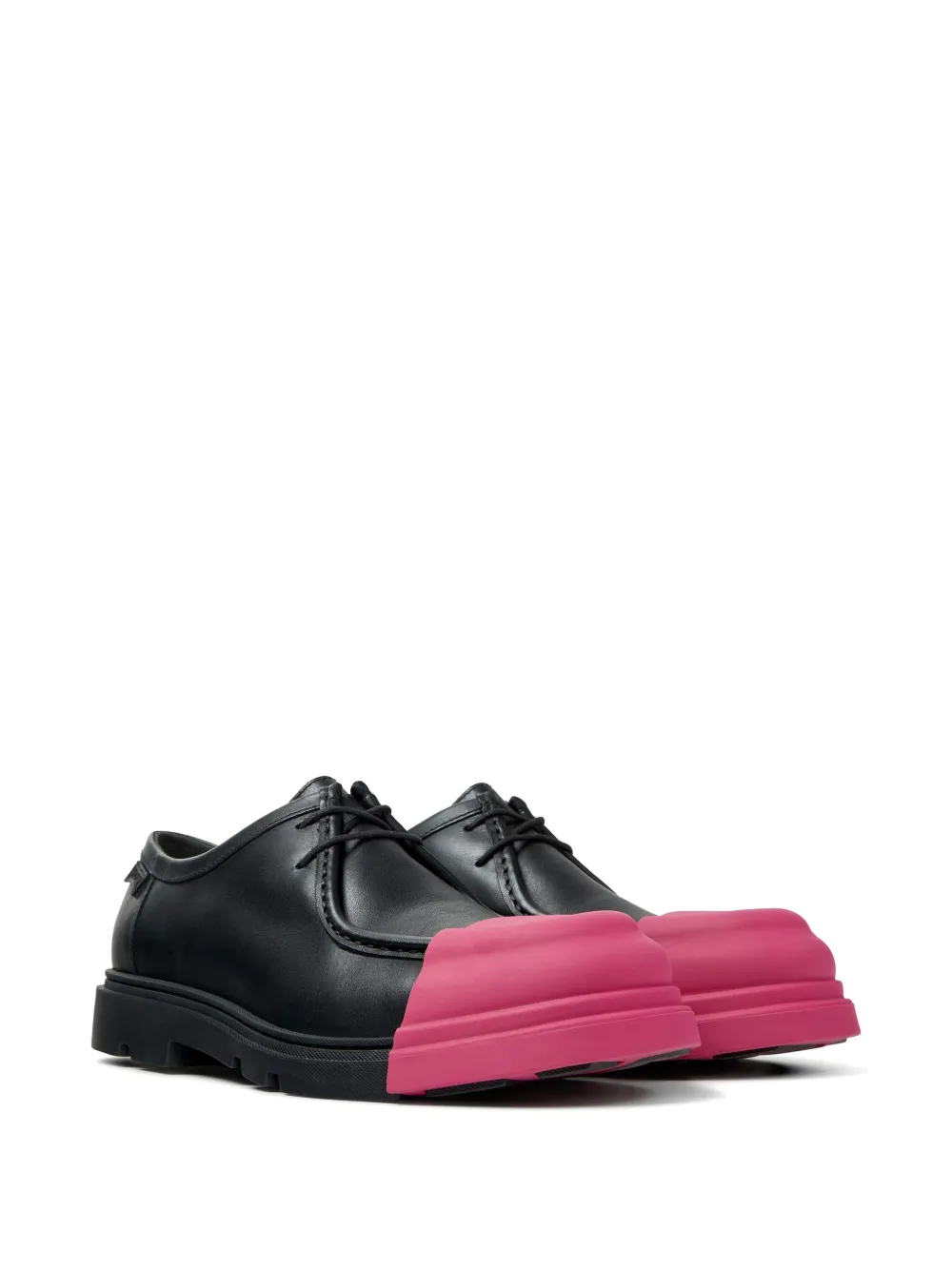 Camper Junction leather lace-up shoes Zwart