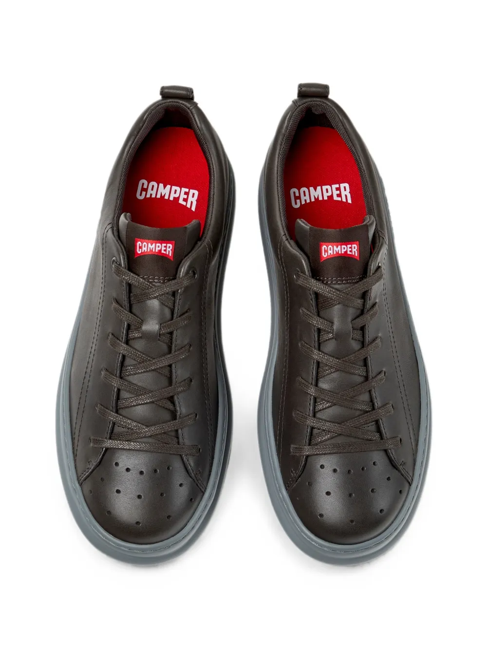 Camper Runner Four leather sneakers Bruin