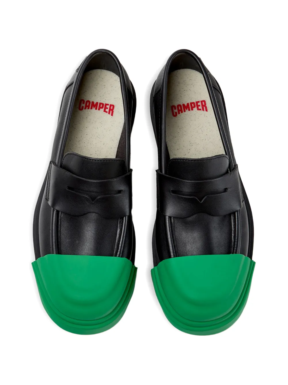 Camper Junction penny loafers Zwart