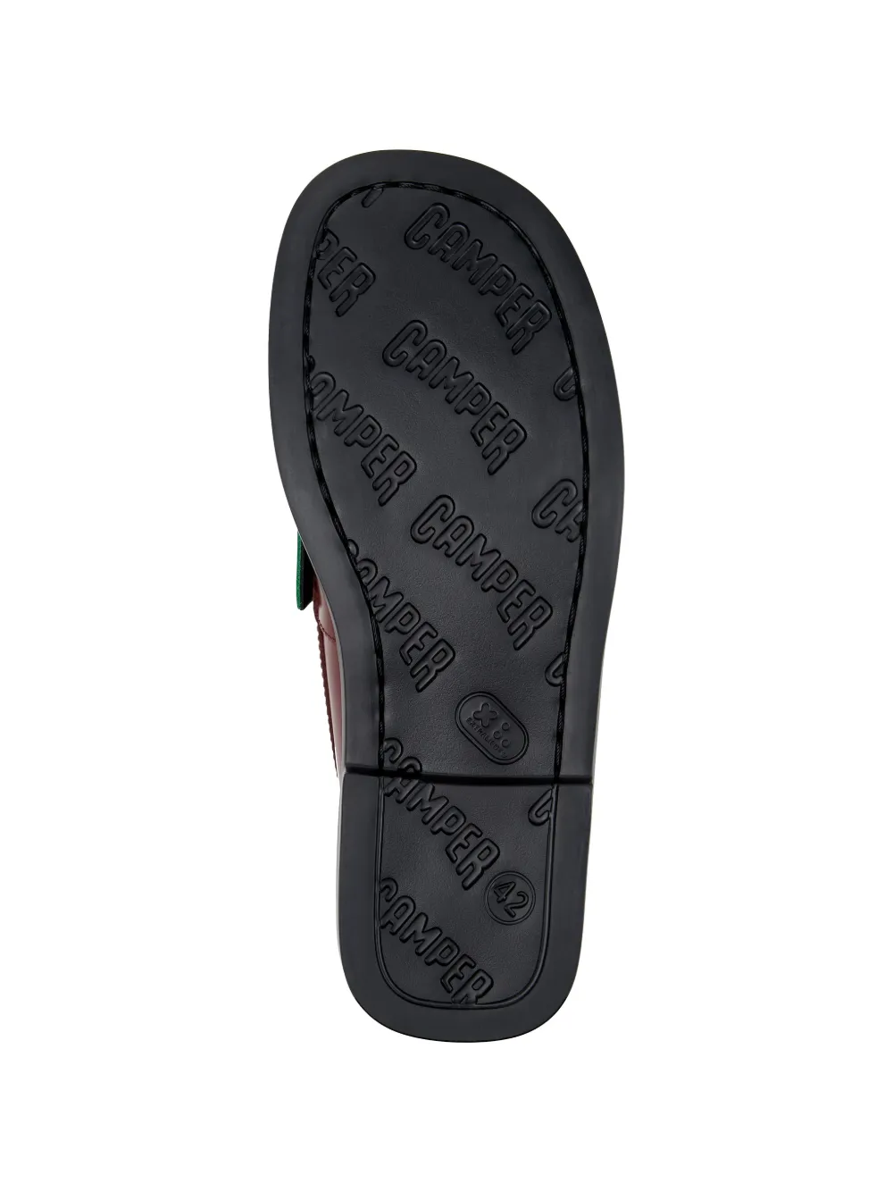 Camper Twins leren loafers Zwart
