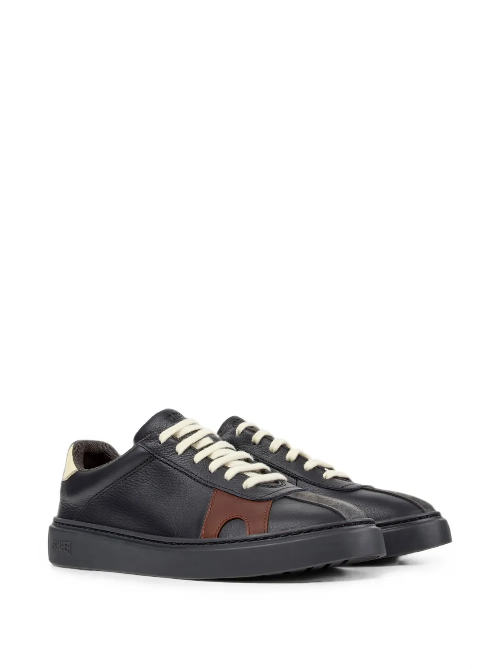 Camper Runner Twentyfive Twins leather sneakers Zwart
