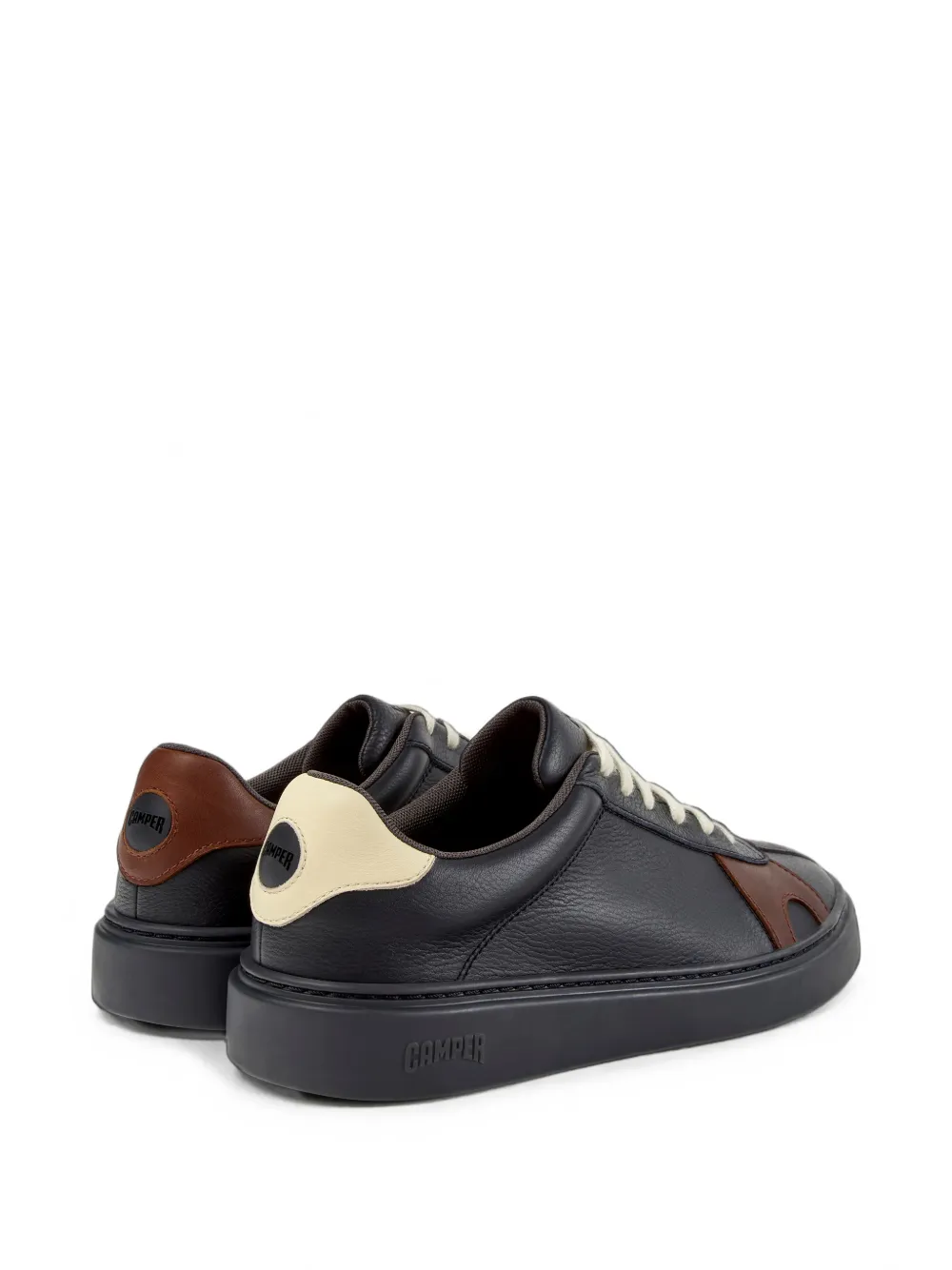 Camper Runner Twentyfive Twins leather sneakers Zwart