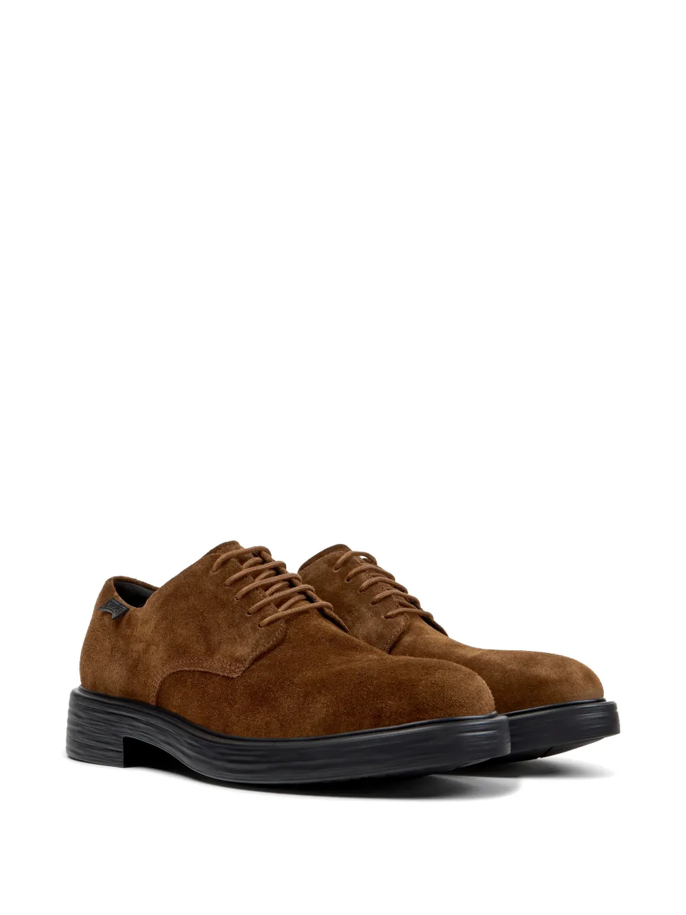 Camper Dean suede lace-up shoes Bruin