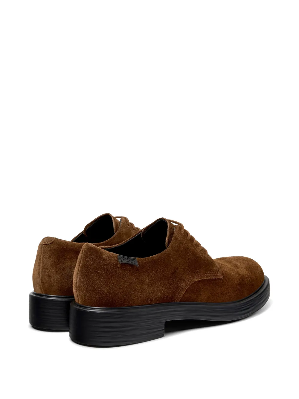 Camper Dean suede lace-up shoes Bruin